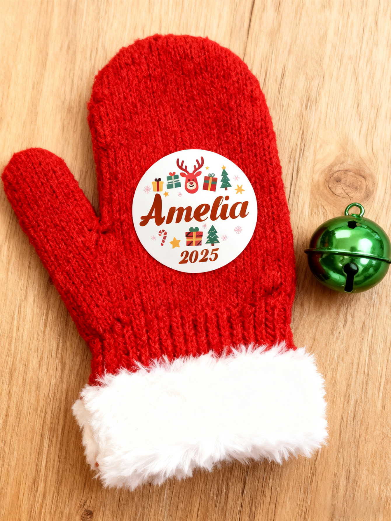 Personalized Christmas Gift Label Stickers